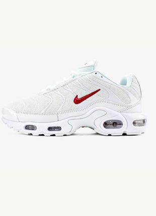 Чоловічі кросівки nike air max tn white red