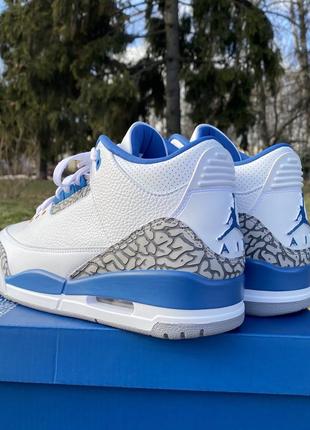 Тренд! кросівки nike air jordan 3 washington wizards 44 найк джордан6 фото