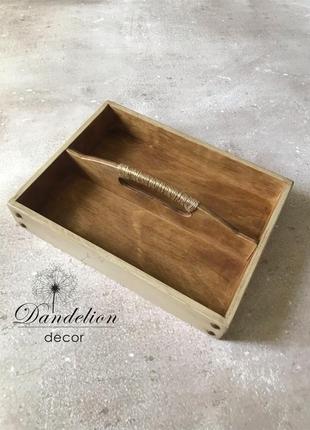 Таця з центральною ручкою