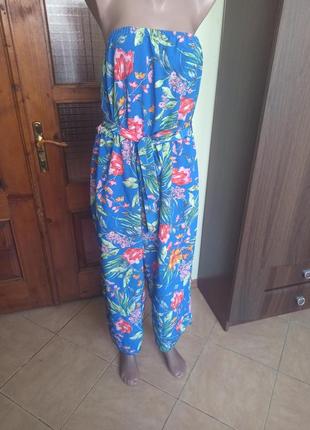 Комбинезон с поясом