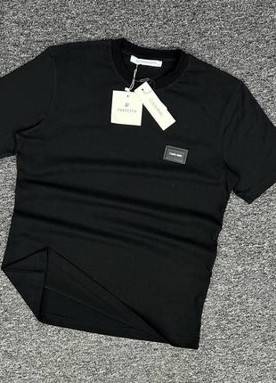 Летняя мужская футболка черная calvin klein