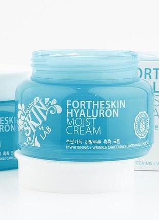 Крем для лица с гиалуроновой кислотой fortheskin hyaluron moist cream, 100 мл (150010)