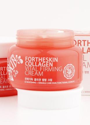 Крем для лица с коллагеном fortheskin collagen vital firming cream, 100 мл (150027)