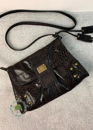 Шкіряна вінтажна сумочка