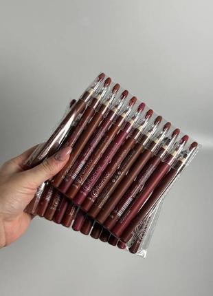 Набір олівців для губ flormar (12 шт)