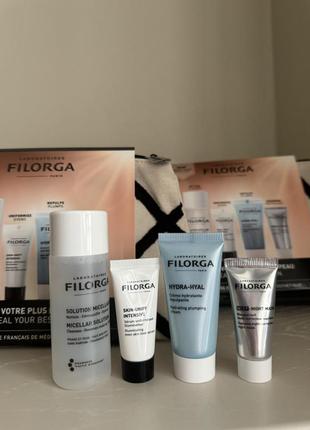 Антивозрастной мицеллярный лосьон для лица и контура глаз