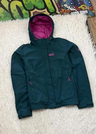 Жіноча куртка вітровка мембрана штурмовка дощовик джек jack wolfskin texapore