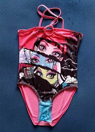 Купальник monster high для девочки 6 -7 лет