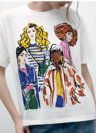 Zara футболка