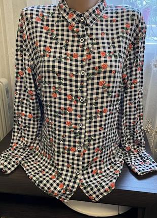 Сорочка рубашка жіноча довгий рукав