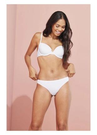 Бюстгальтер белый розовый размер 85b esmara сток германия