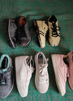 Кросівки asics,puma,reebok,diesel1 фото