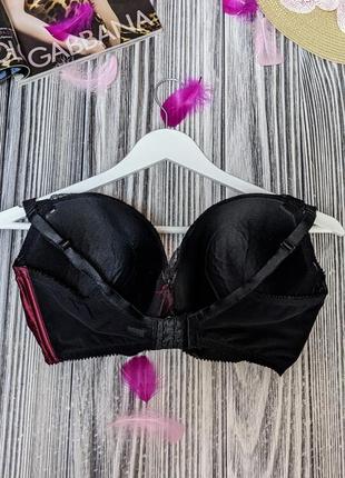 Бордовый лифчик бюстгальтер ann summers #33983 фото