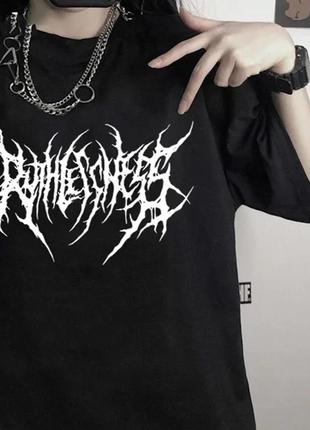 Футболка с принтом в стиле харадзюку аниме