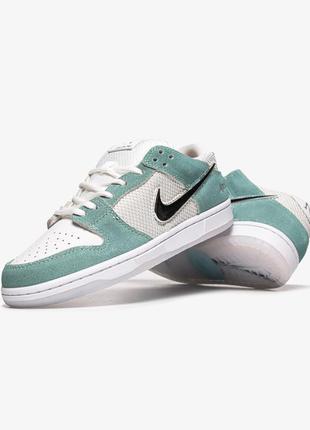 April skateboards x dunk low sb 'turbo green' nike2 фото