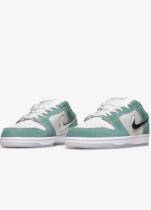 April skateboards x dunk low sb 'turbo green' nike3 фото