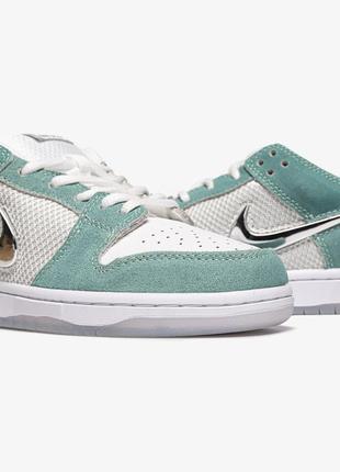 April skateboards x dunk low sb 'turbo green' nike5 фото