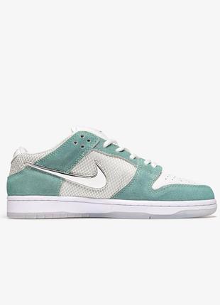 April skateboards x dunk low sb 'turbo green' nike9 фото