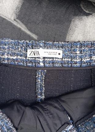 Твідова юбка спідниця zara3 фото