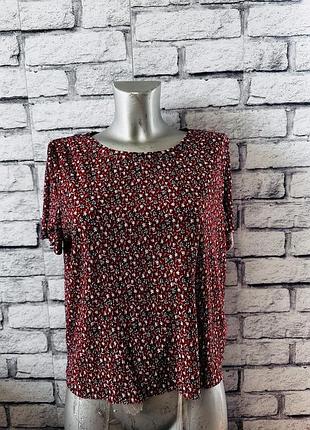 Стильная удобная женская блуза, блузка от clockhouse, нитечна, xl