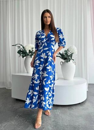 Платье женское длинное