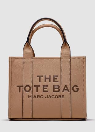 💎 marc jacobs the leather small tote bag beige1 фото