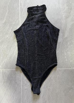 Шикарный боди блестящий