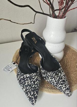 Новенькие туфли на каблуке от zara