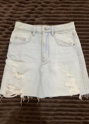 Джинсова спідниця юбка