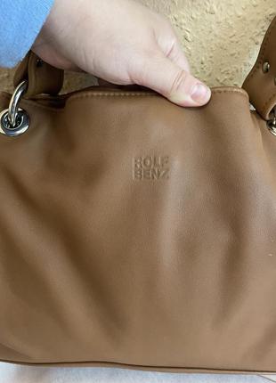 Брендова жіноча шкіряна сумка rolf benz2 фото