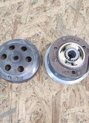 Сцепление алюминеевое/задний вариатор honda dio 34/35 new original