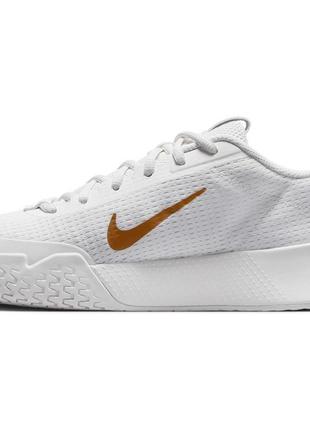 Кросівки жінок. nike vapor lite 2 hc білий/золотий (37.5) 6.5 dv2019-102 37.5