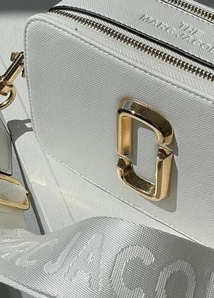 Marc jacobs the snapshot white/gold1 фото