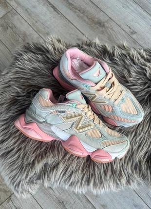 New balance 9060 baby shower blue кросівки жіночі2 фото