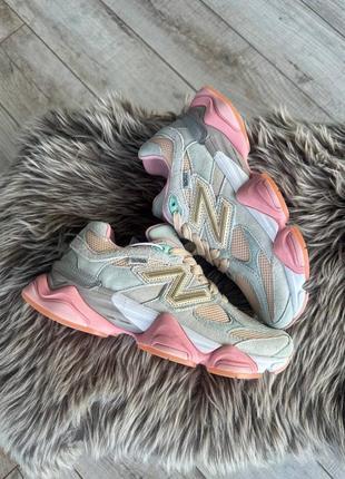 New balance 9060 baby shower blue кросівки жіночі