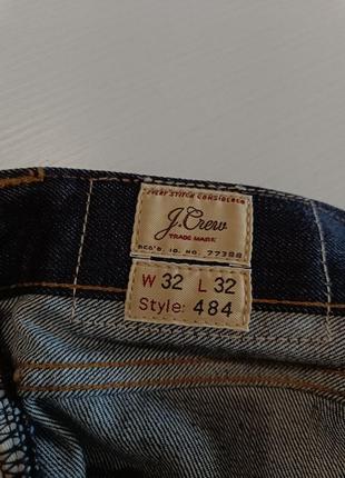 Новые джинсы j.crew japanese kaihara raw denim