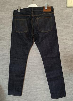 Новые джинсы j.crew japanese kaihara raw denim