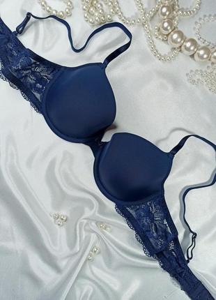 80a / 36a элегантный гладкий бюстгальтер с кружевной отделкой debenhams
