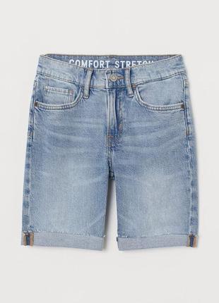 Шорти для хлопчика h&m 164см, 13-14років, шорти джинсові підліткові, шорти дитячі джинсові
