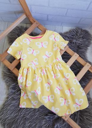Желтое платье с бабочками🦋
фирмы m&s
2/3 рочки (98см)
состояние: отличное