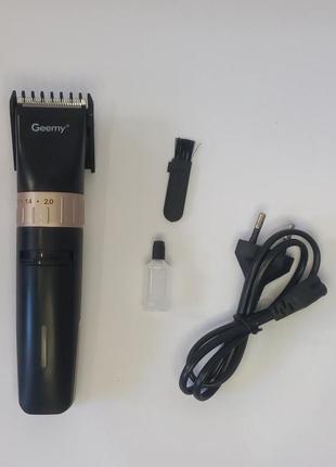 Машинка аккумуляторная для стрижки волос geemy gm-6042