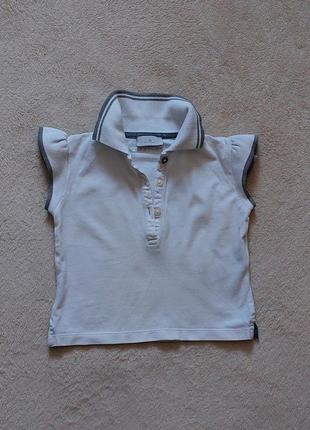 Футболка, поло peuterey 98, 2-3 роки, футболка з комірцем на ґудзиках