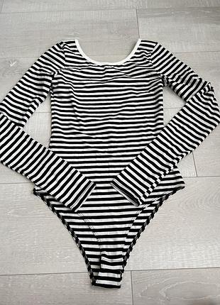 Боди в полоску h&m hm