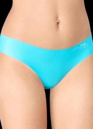 Бирюзовые трусики-бразилиано sloggi bу triumph бесшовные