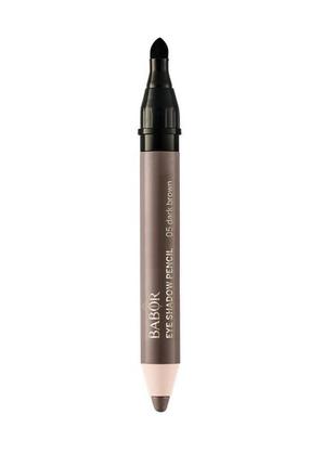 Тени-карандаш для век babor eye shadow pencil 05 - dark brown