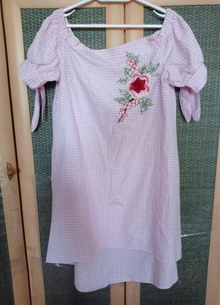 Лёгкое платье котон