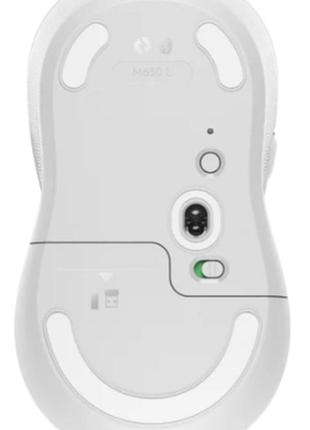 Миша logitech signature m650 l wireless off-white b2b2 фото