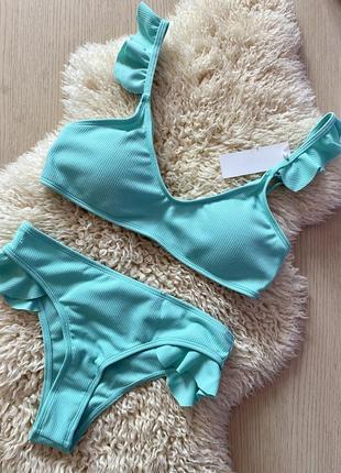 Новый купальник рубчик