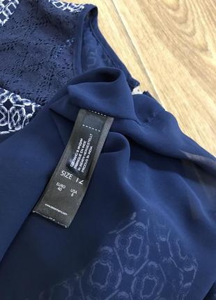 Блуза синя5 фото