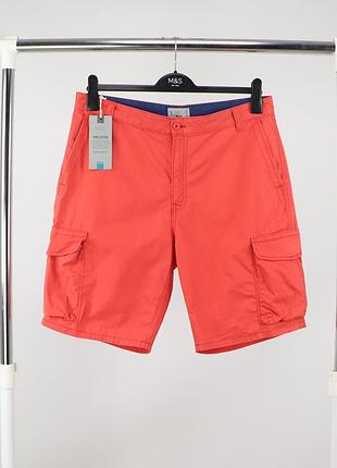 Мужские новые cargo шорты marks spencer / оригинал <unk> 36 <unk>
